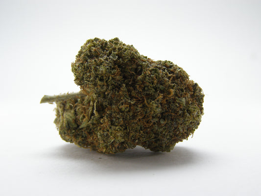 Gros plan sur Blue Gelato CBD au profil fruité et crémeux